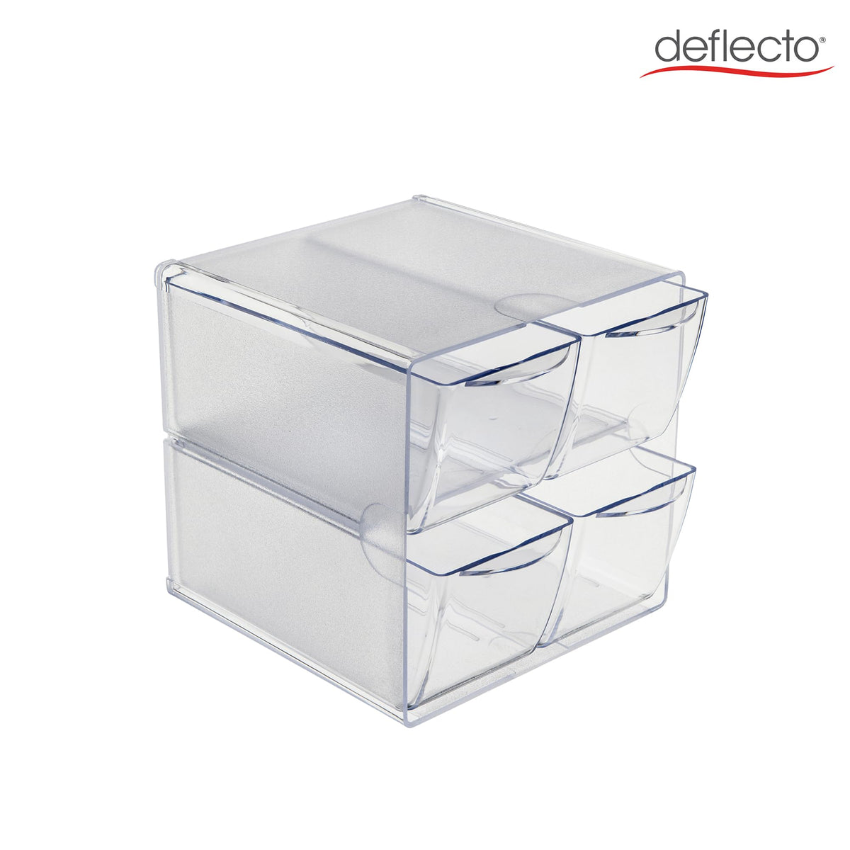Deflecto Stackable Cube Organizer 6" x 6" x 7.5"