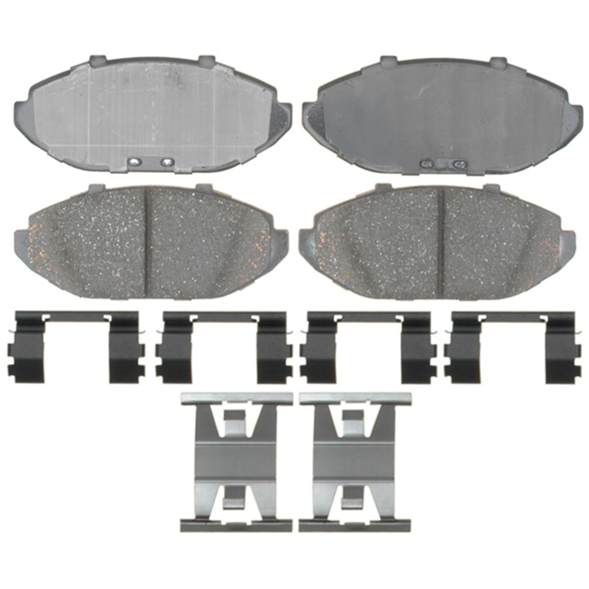 ACDelco Gold 17D748CH Ceramic Front Disc Brake Pad Set