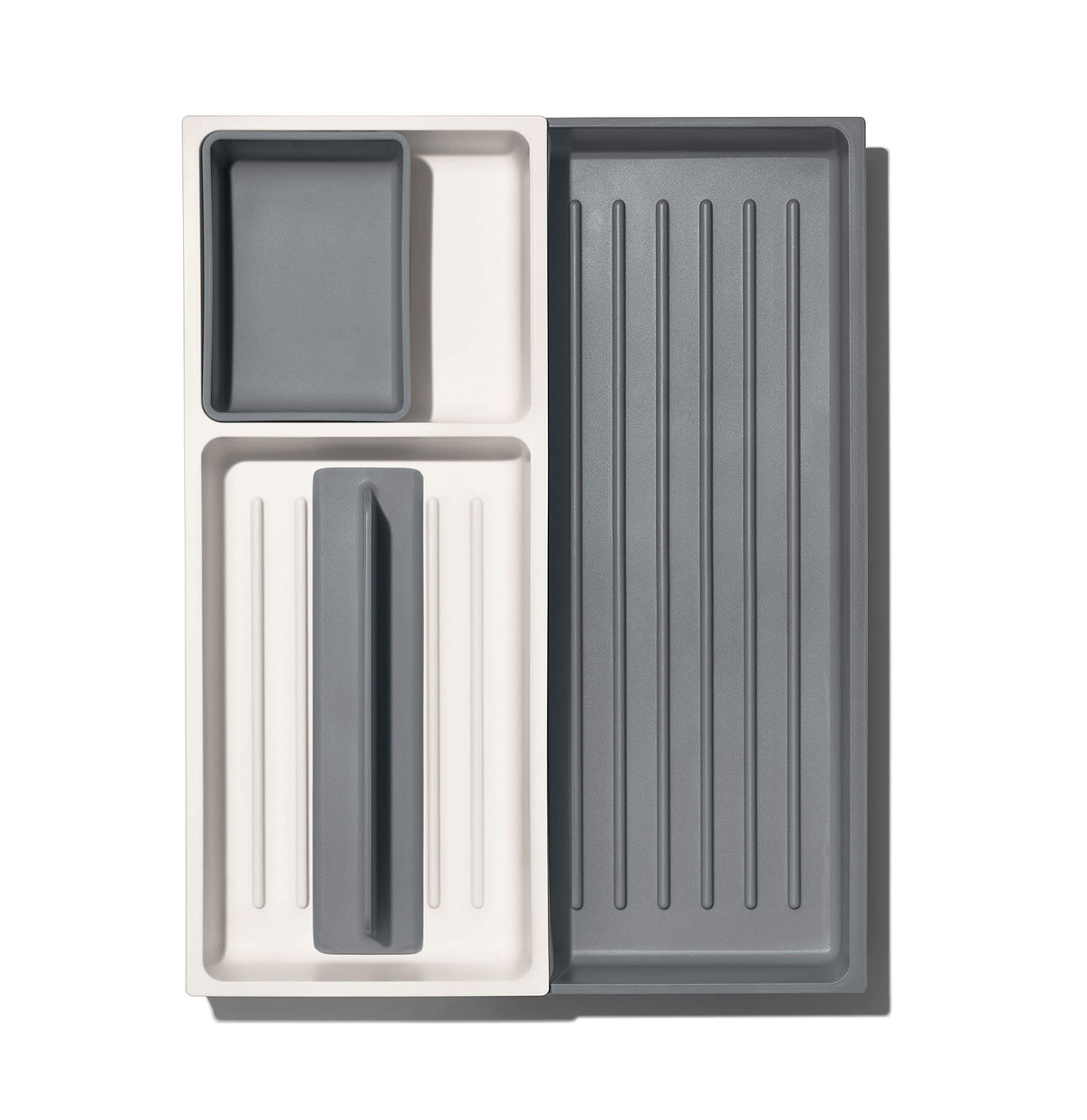 OXO Good Grips Drawer, Expandable Kitchen Tool Organizer, White