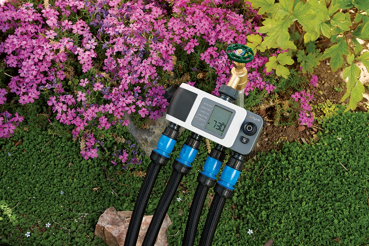 Orbit 24634 B-hyve XD 4-Port Smart Hose Watering Timer
