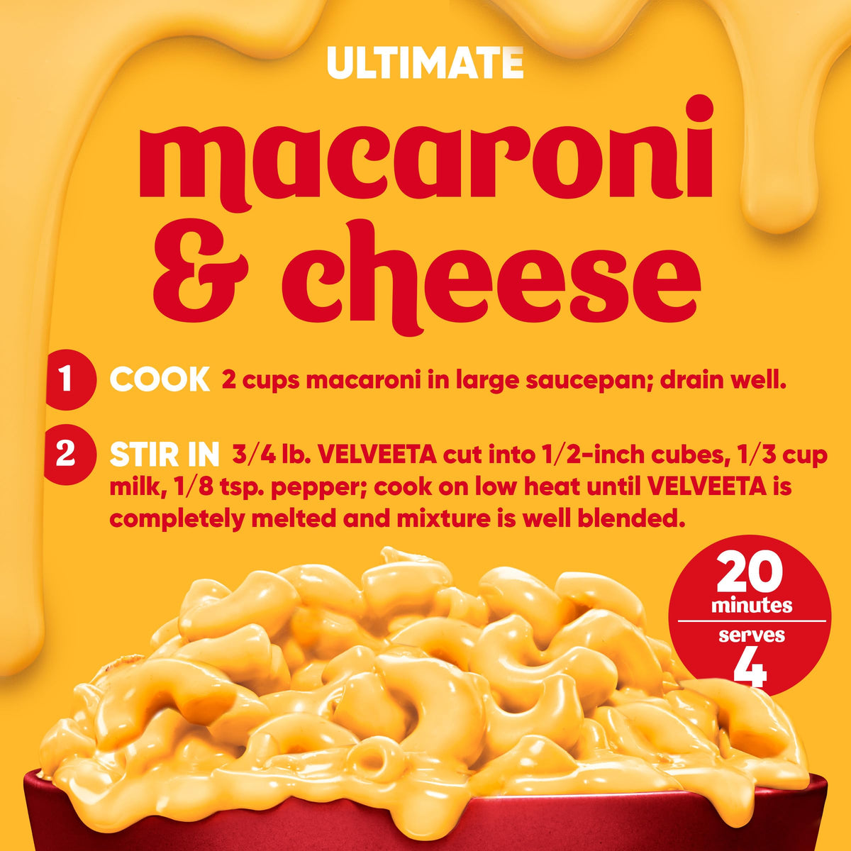 Velveeta 2% Milk Pasteurized Cheese (16 oz Box)