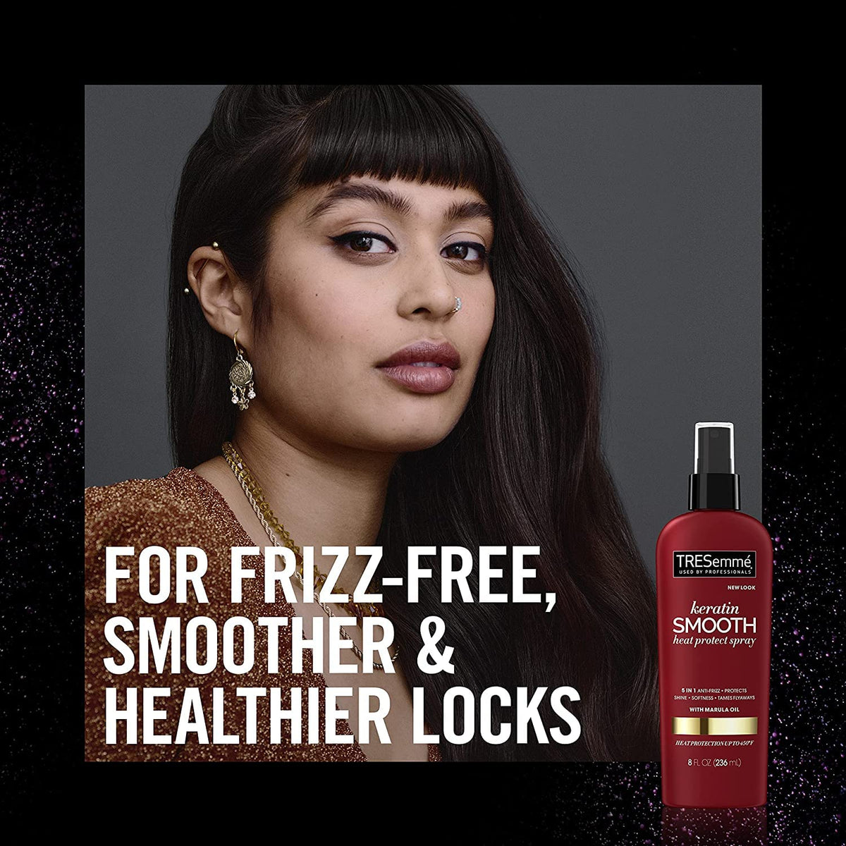 Tresemme Keratin Smooth Heat Protect Spray 8 Ounce (235ml) (2 Pack)