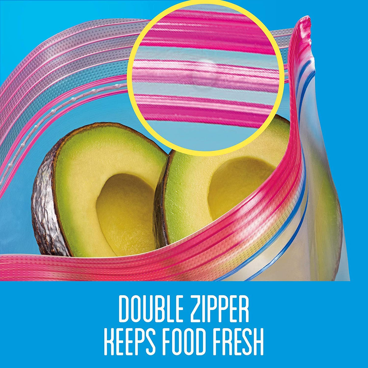 Ziploc Easy Open, Storage Quart 48 Count (Pack of 12)