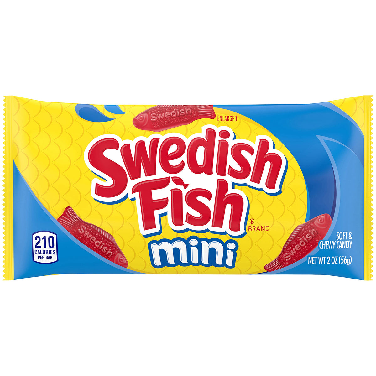 SWEDISH FISH Mini Soft & Chewy Candy, Easter Candy, 24 - 2 oz Bags