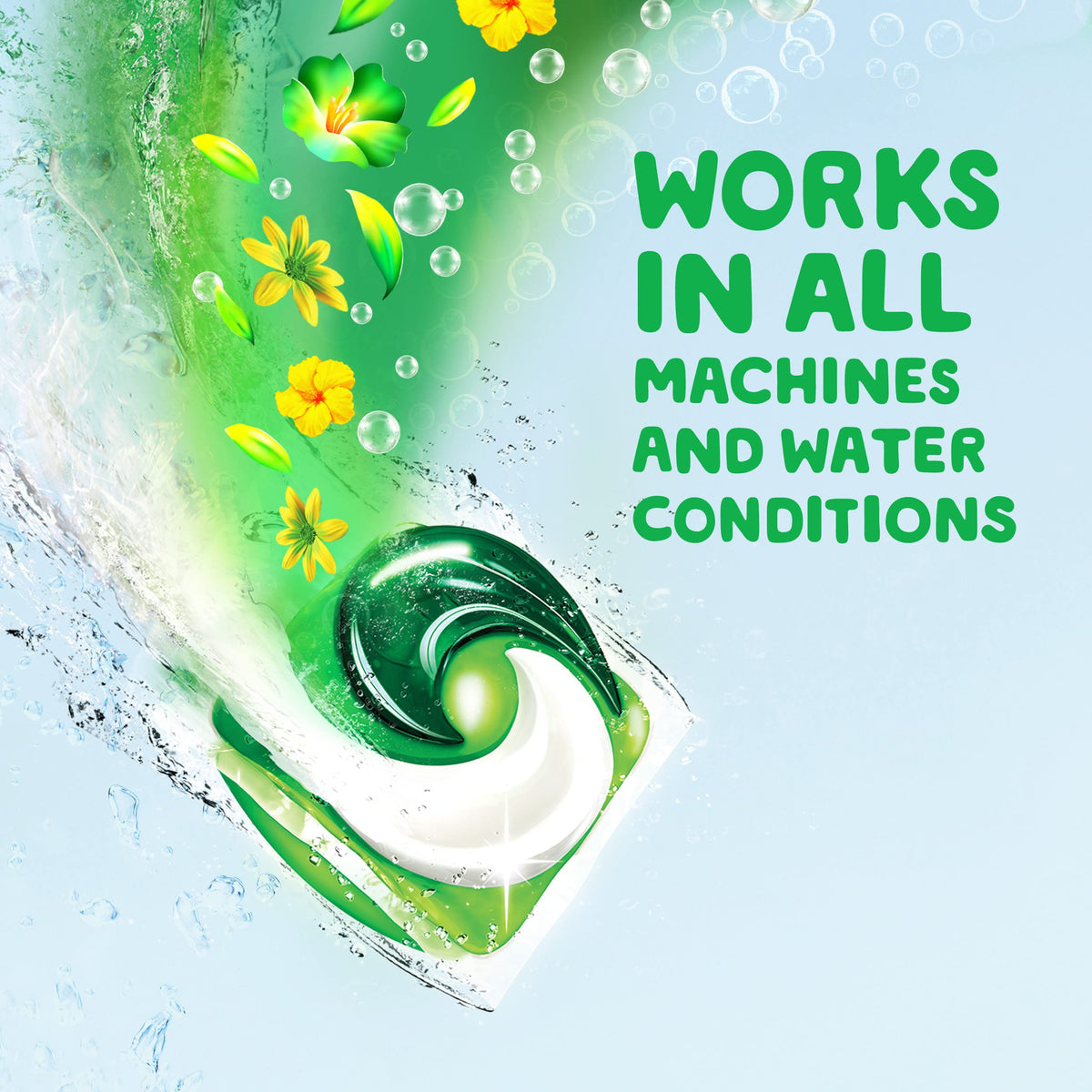 Gain flings Laundry Detergent Soap Pacs, HE Compatible, 22 Oz, Long Lasting Scent, Original Scent