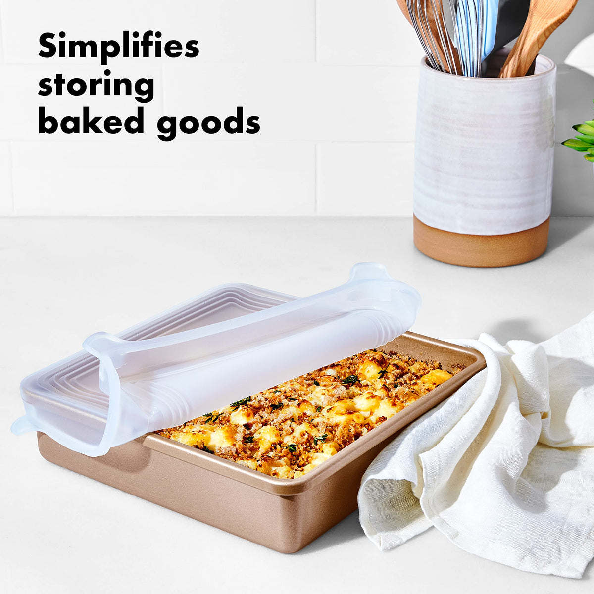 OXO Good Grips Silicone Bakeware Lid 9in x 9in