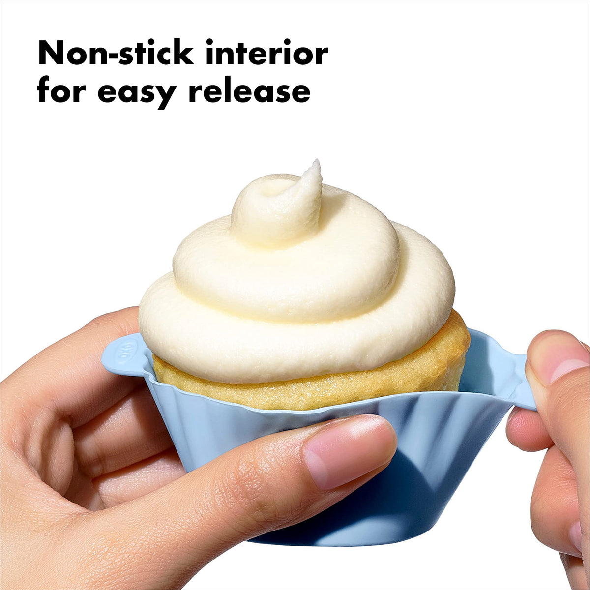 OXO Good Grips Silicone Baking [Cup]s, Pack of 12, Reusable, BPA-Free, Dishwasher Safe, Non-Stick, Food Grade, Cup]cake And Muffin [Liner]s
