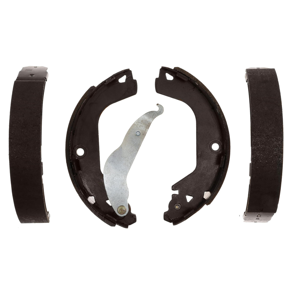 ACDelco Gold 171041B Bonded Rear Drum Brake Shoe Set
