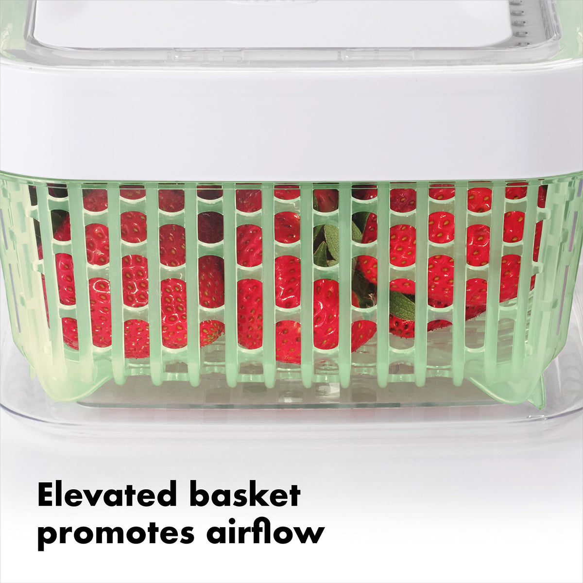 OXO, Good Grips Storage Container, White, 1.6 Quart