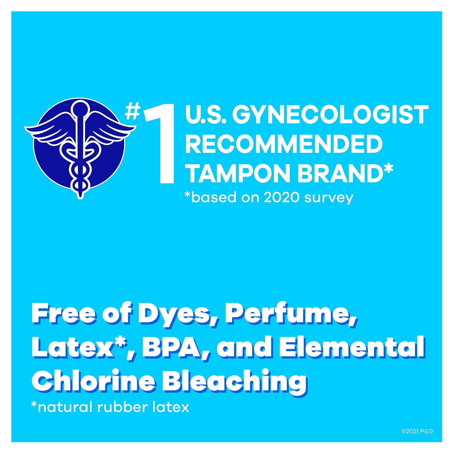 Tampax Pearl Tampons with Plastic Applicator, Light Absorbency, Unscented, 50 Count, Pack of 4 (200 Count Total)