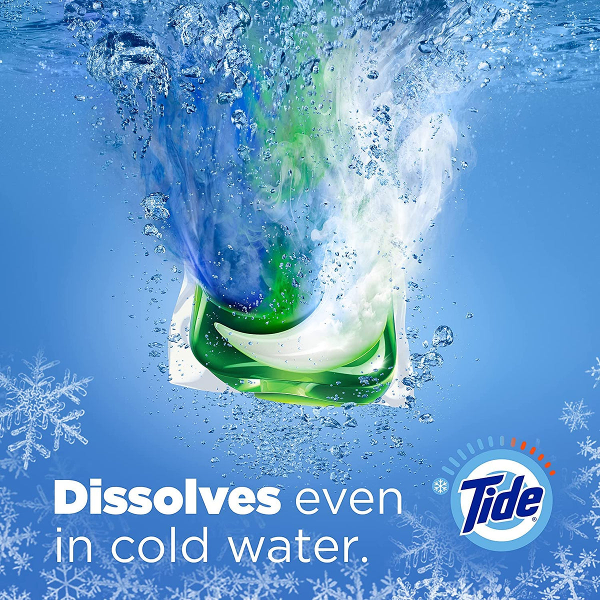 Tide Pods Laundry Detergent, Clean Breeze, 57 Pacs Capsules, 46 Ounce