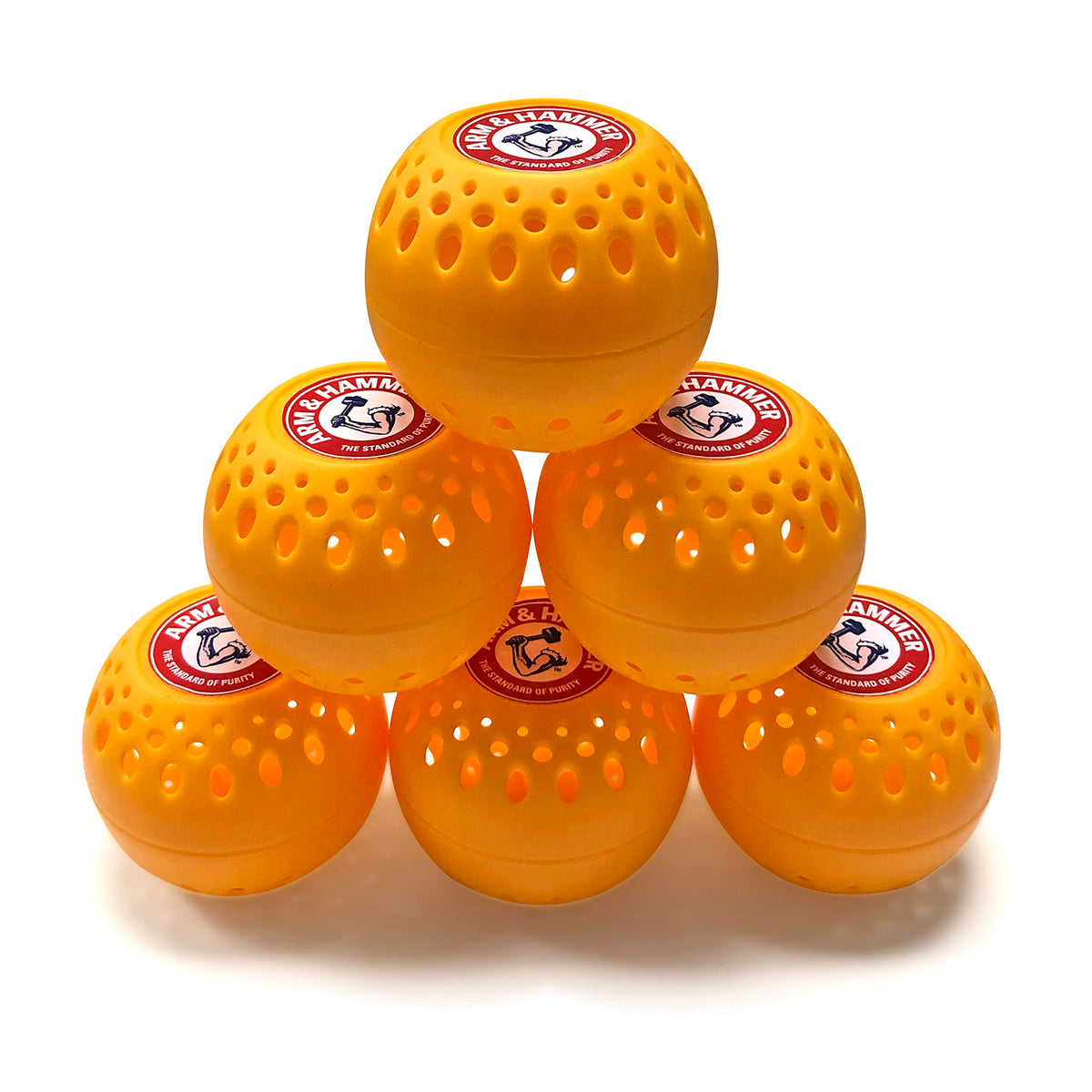 Arm & Hammer Odor Busterz Balls for Long Lasting Freshness, 6 Pack - Deodorizer, Carpet Fresh, Odor Remover, Pet Fresh