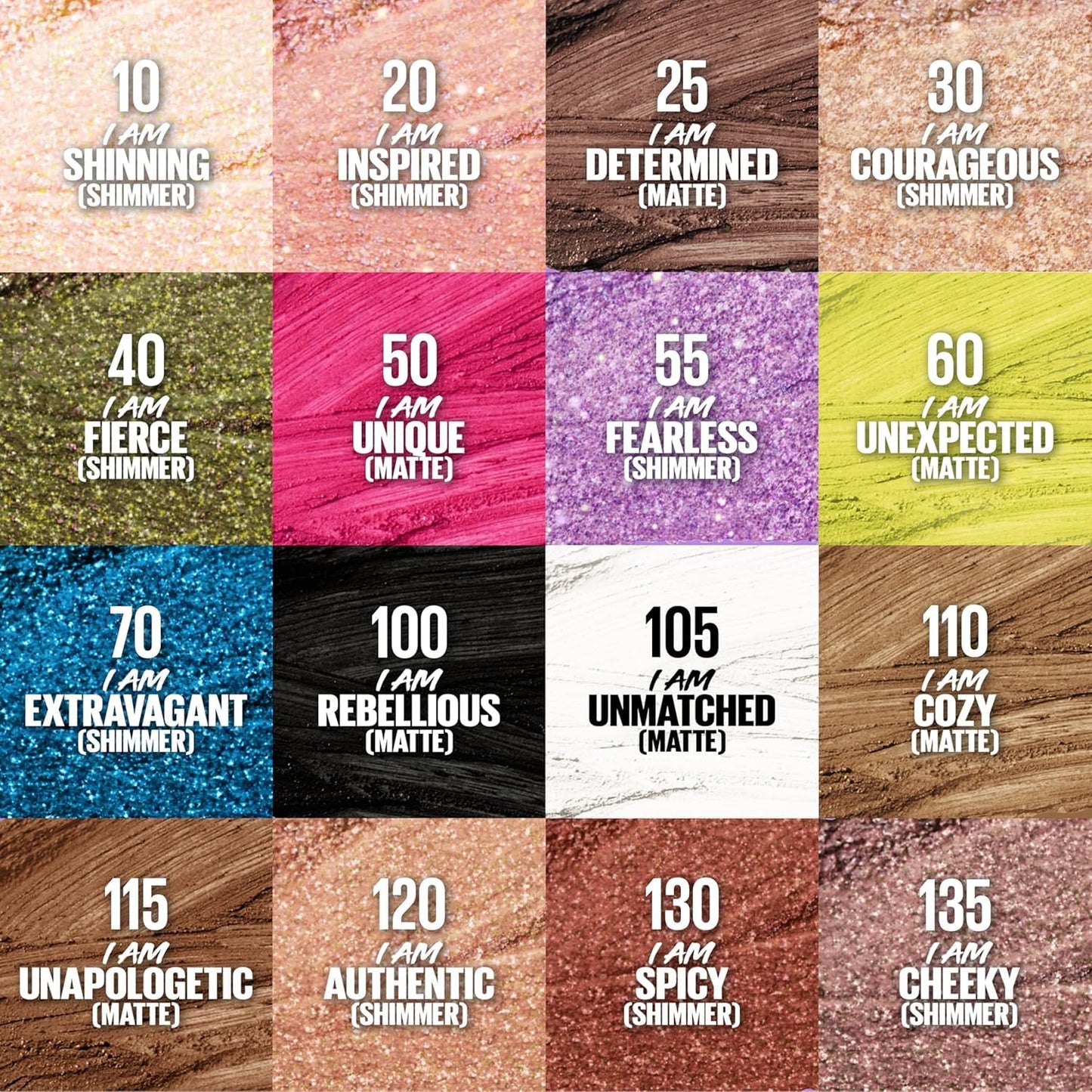 Maybelline Color Tattoo Longwear Multi-Use Eye Shadow Stix, Eye Makeup, I am Giving (Light Teal Matte)