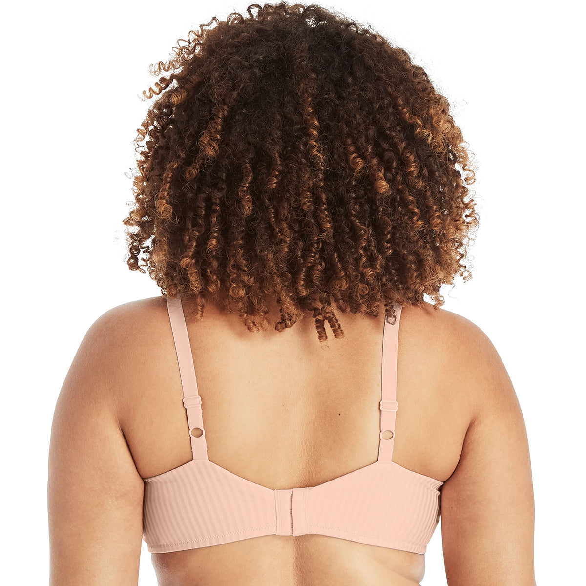 PLAYTEX Womens Perfectly Smooth Full-coverage Wireless T-shirt For Figures Full Coverage Bra, Pink Pirouette, 38D US