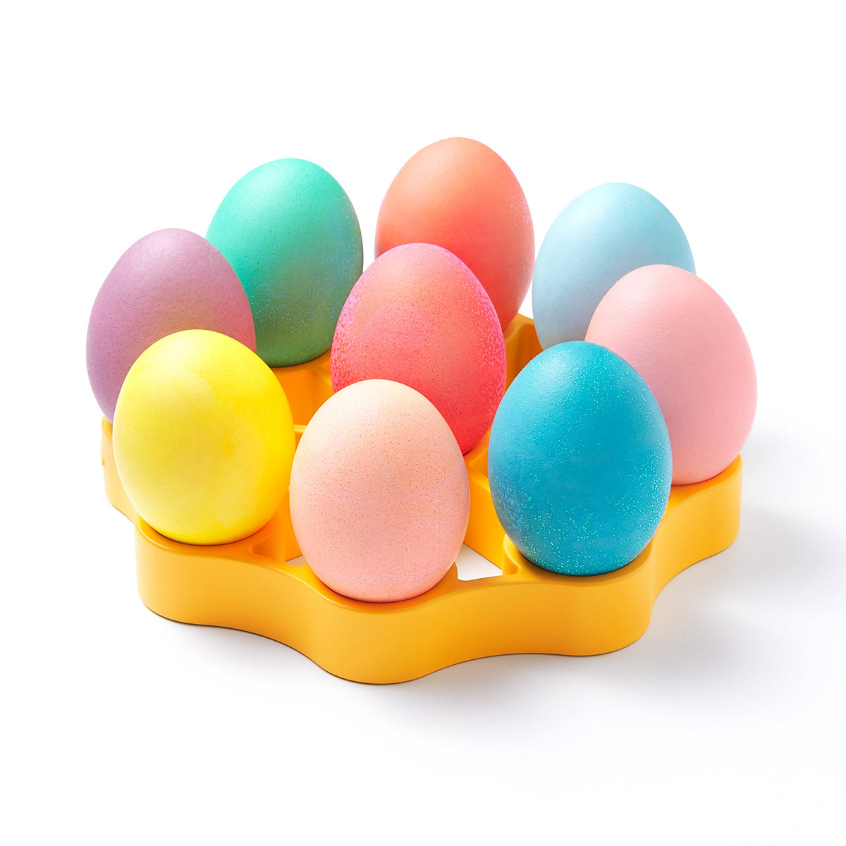 OXO Good Grips Silicone Egg Rack â€“ One Size,Yellow