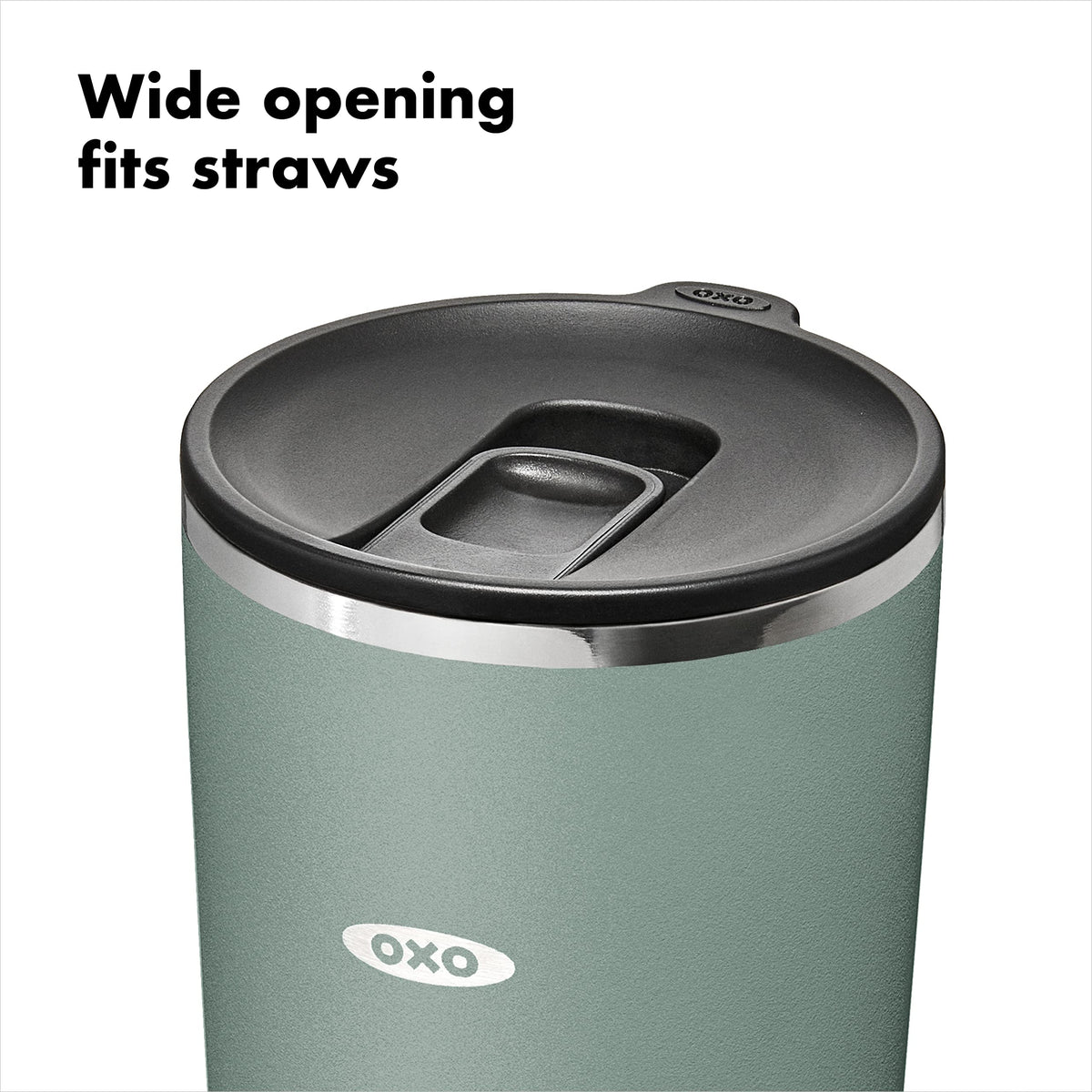 OXO Strive 20oz Insulated Tumbler with Sliding Lid - Jade