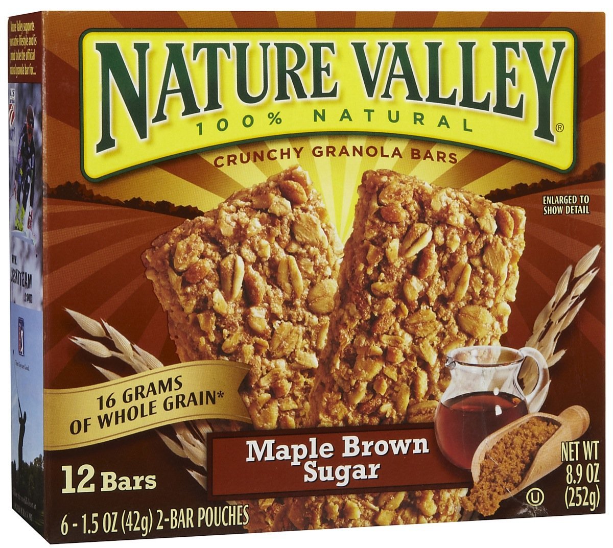 Nature Valley Maple Brown Sugar Granola Bar, 12 ct