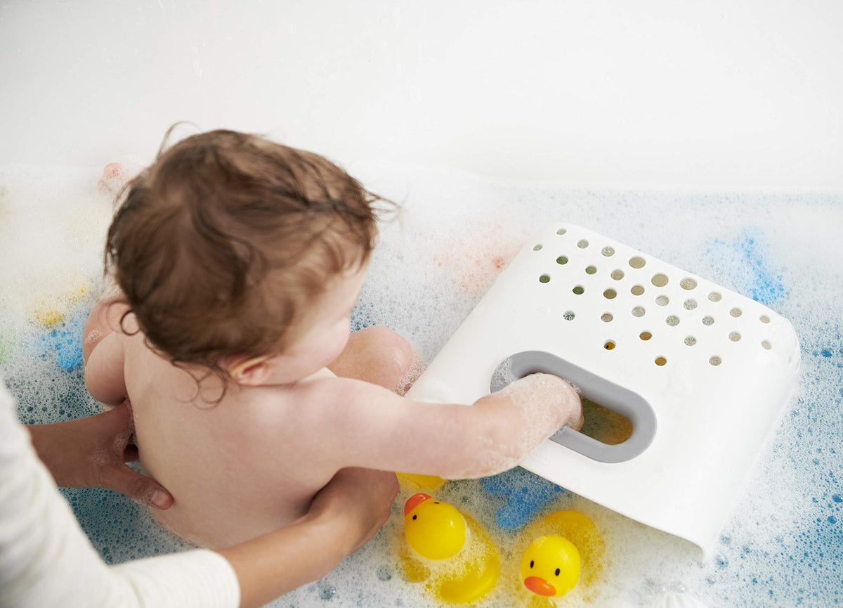 OXO Tot Stand Up Bath Toy Storage â€“ Gray