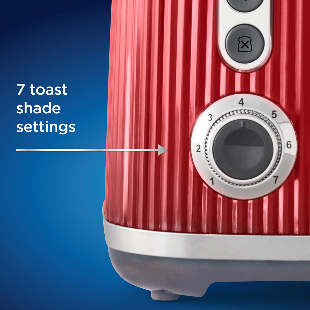 OsterÂ® Retro 2-Slice Toaster with Quick-Check Lever, Extra-Wide Slots, Impressions Collection, Red