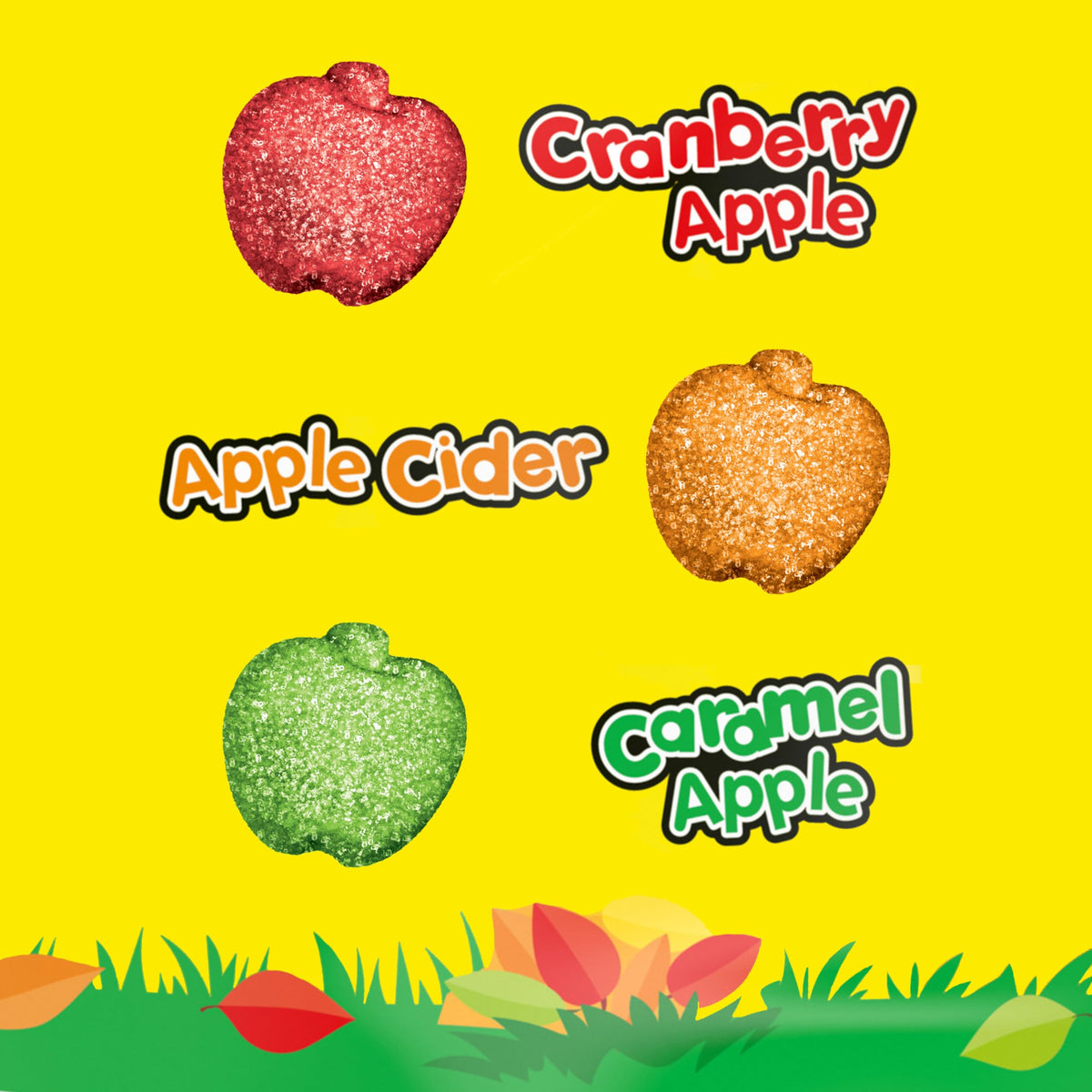 SOUR PATCH KIDS Apple Harvest Soft & Chewy Candy, Bulk Candy, 12-3.58 oz Bags