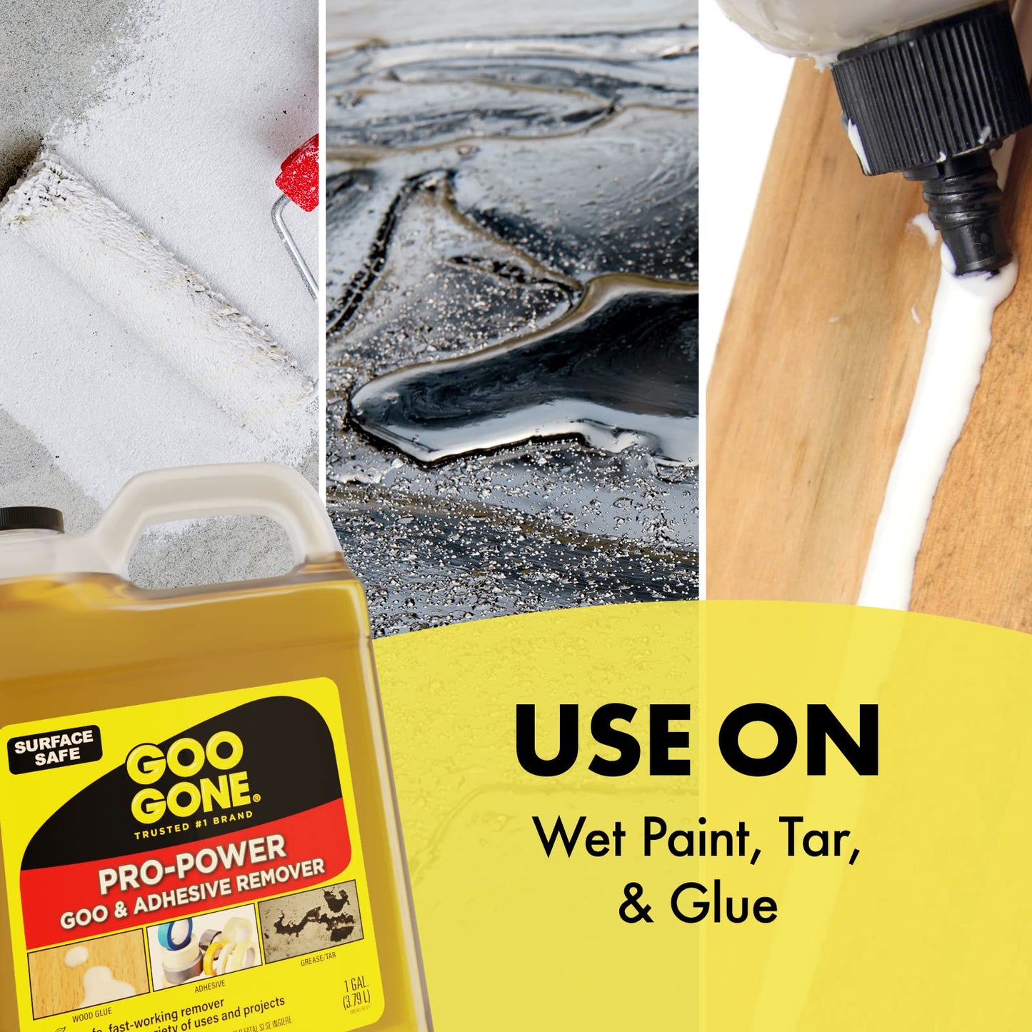 Goo Gone Pro-Power - Professional Strength Adhesive Remover - 128 Fl. Oz.