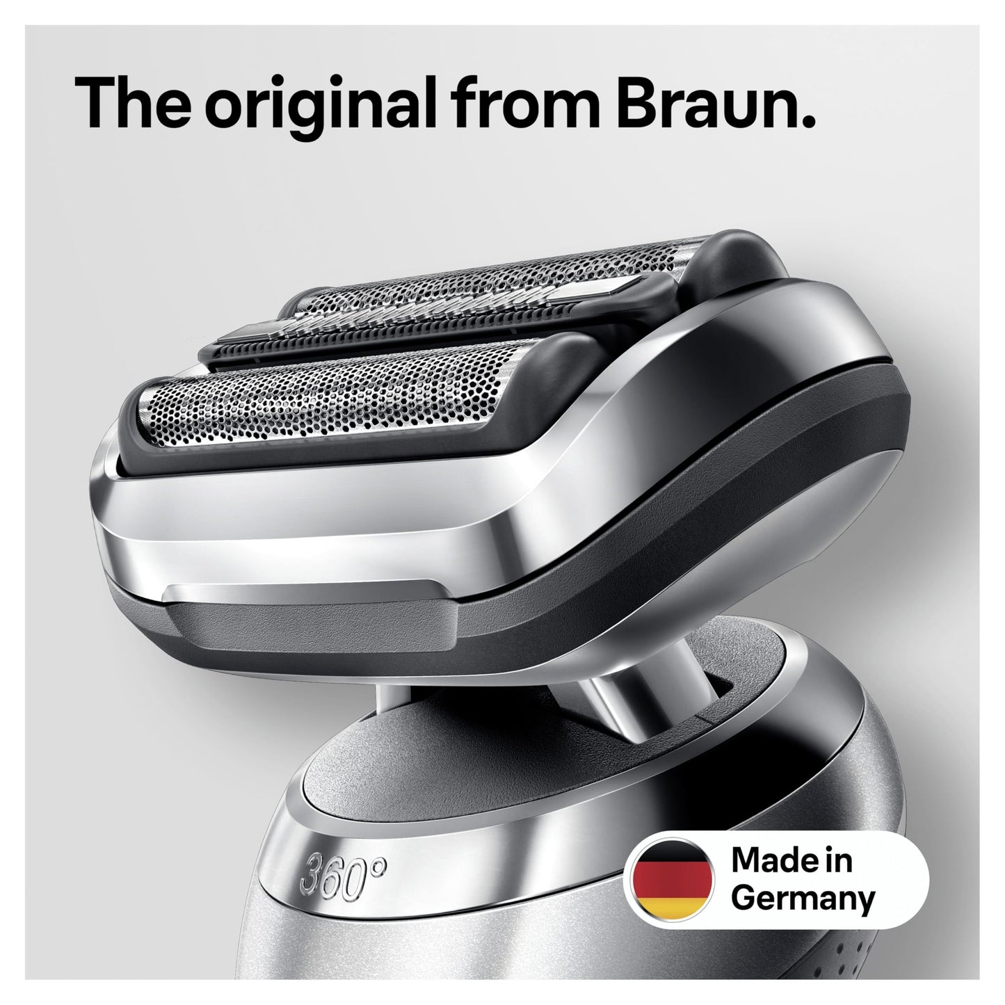 Braun Series 7 Electric Shaver Replacement Head, Easily Attach Your Shaver Head, Compatible with New Generation Series 7 Shavers, 73S, Silver