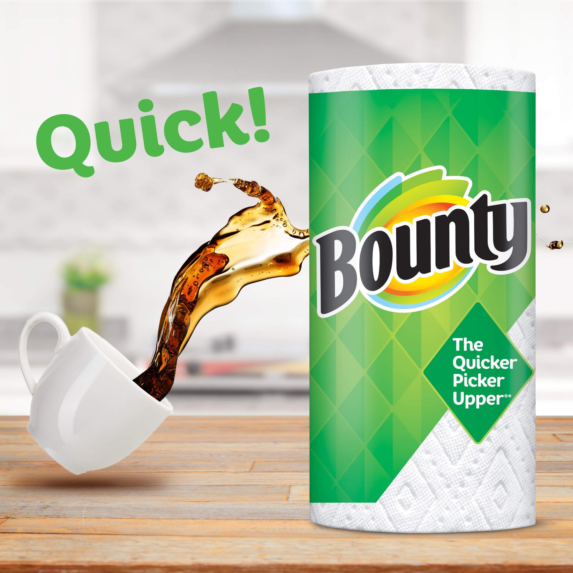 Bounty Select-A-Size Paper Towels, 6 Double Plus Rolls = 15 Regular Rolls
