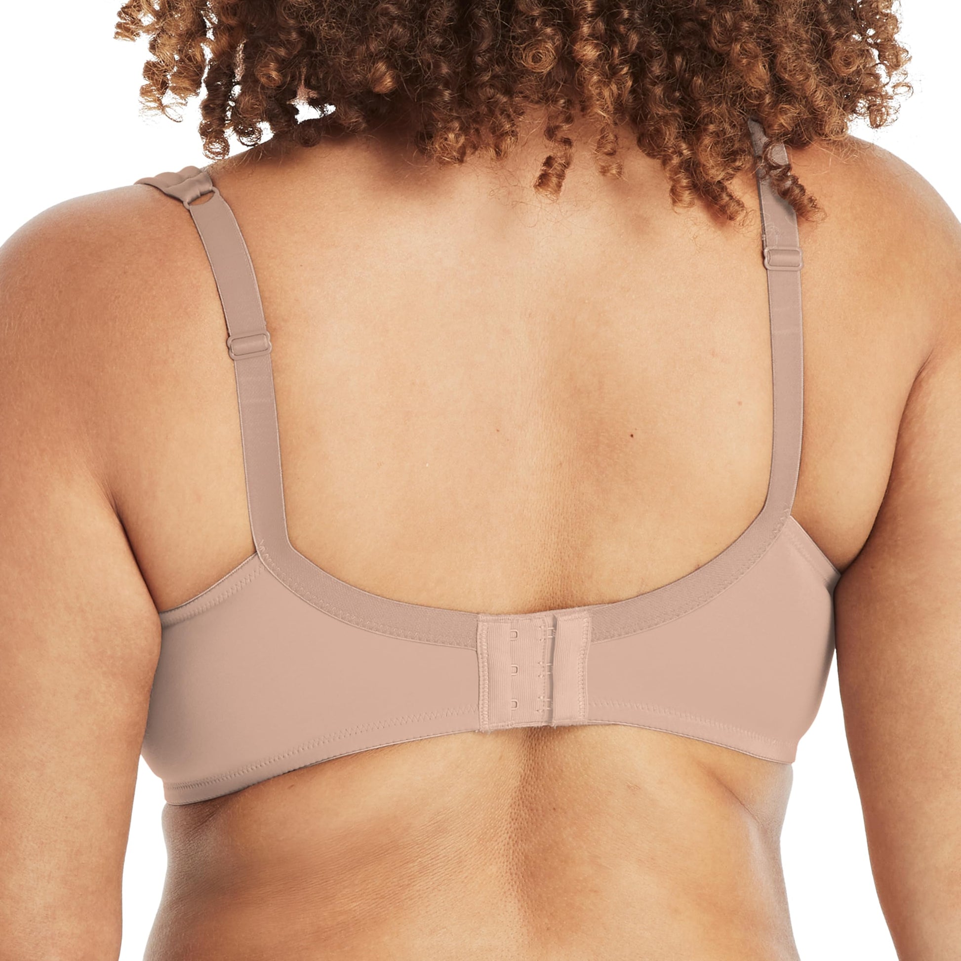 Playtex womens Secrets Shapes & Supports Full-figure Wirefree 4824 Balconette Bra, Evening Blush, 38D US