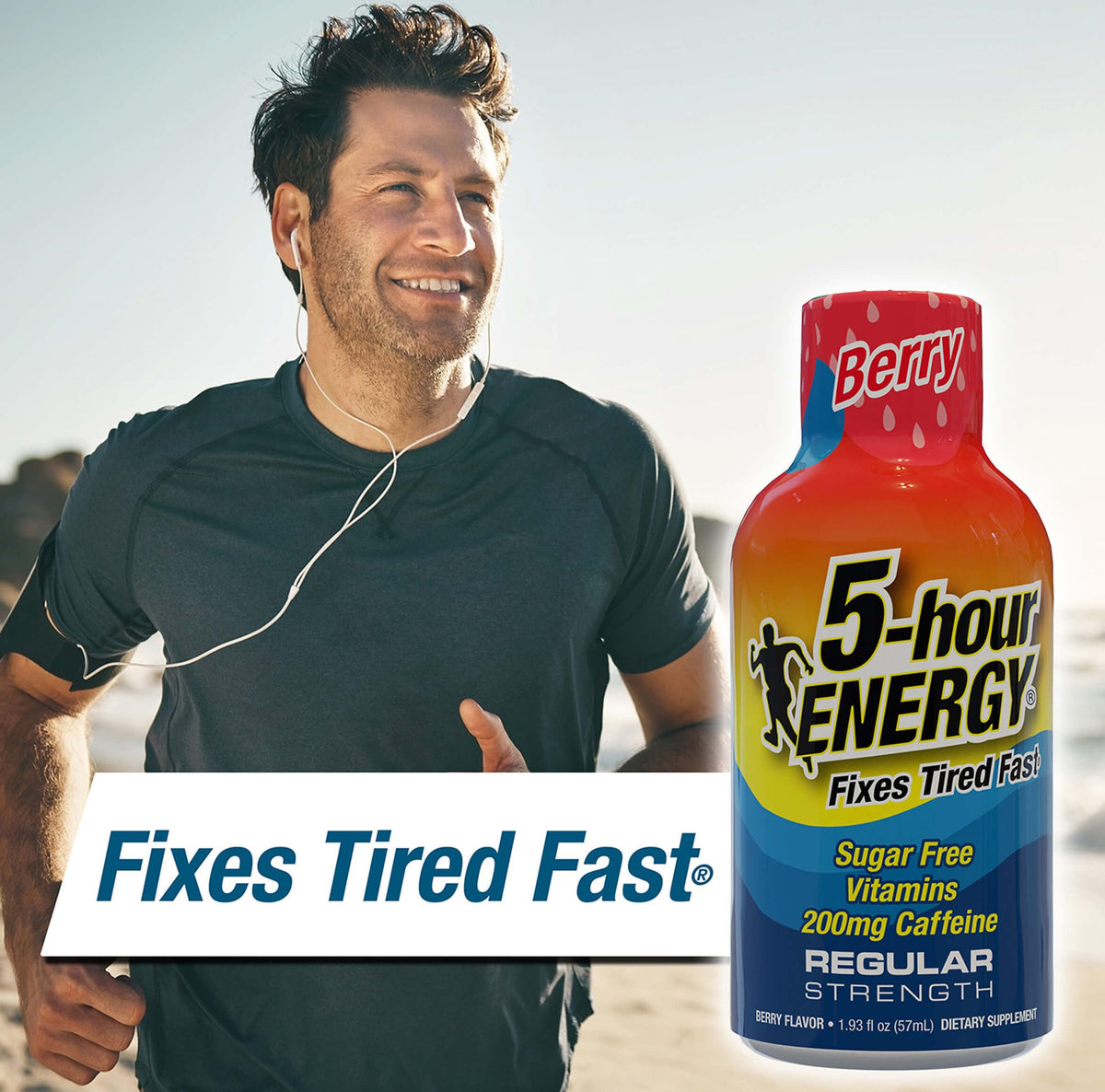 5-hour ENERGY Shot, Regular Strength, Berry 1.93 Ounce, 12 Count