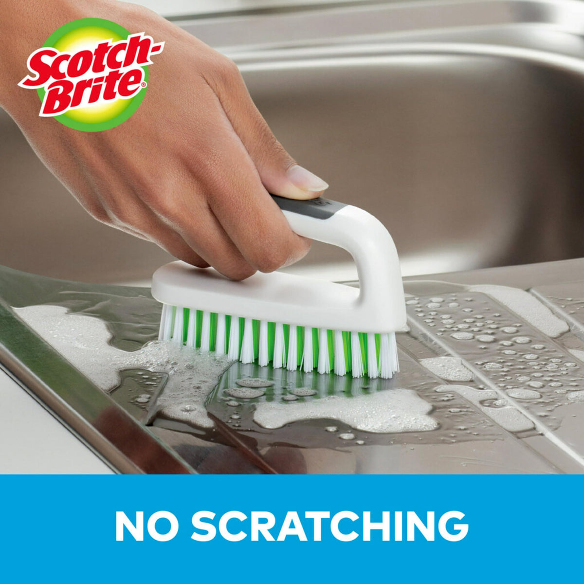 Scotch-Brite Hand & Nail Brush (6 Brushes Total)