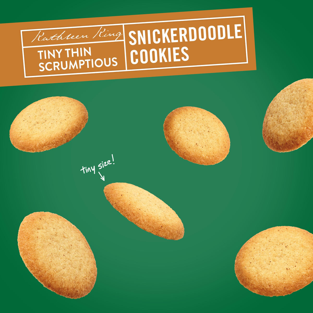 Tate's Bake Shop Tiny Snickerdoodle Cookies, 5.5 oz