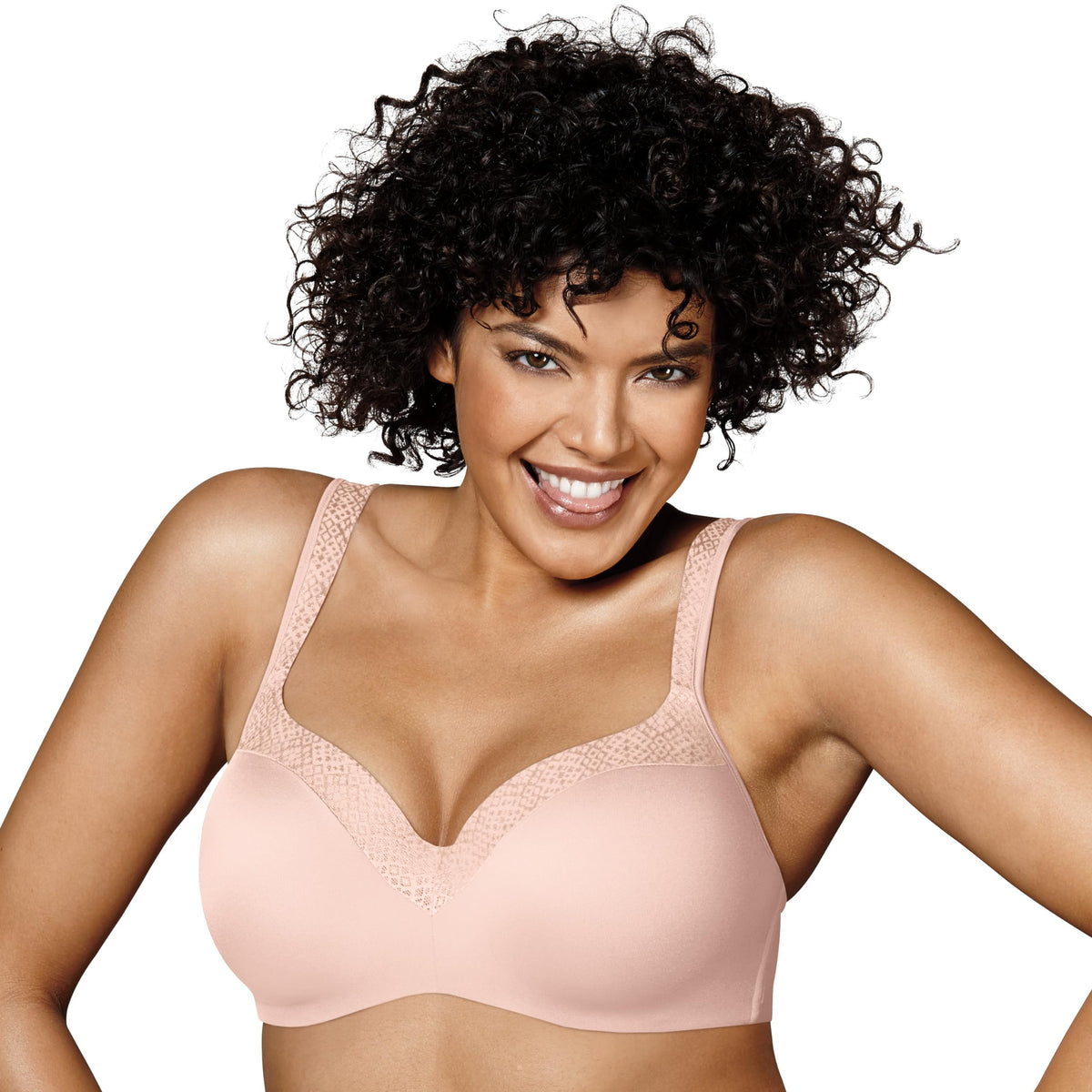 Playtex womens Secrets Shapes & Supports Balconette Full-figure Underwire Us4823 Full Coverage Bra, Sandshell, 38C US