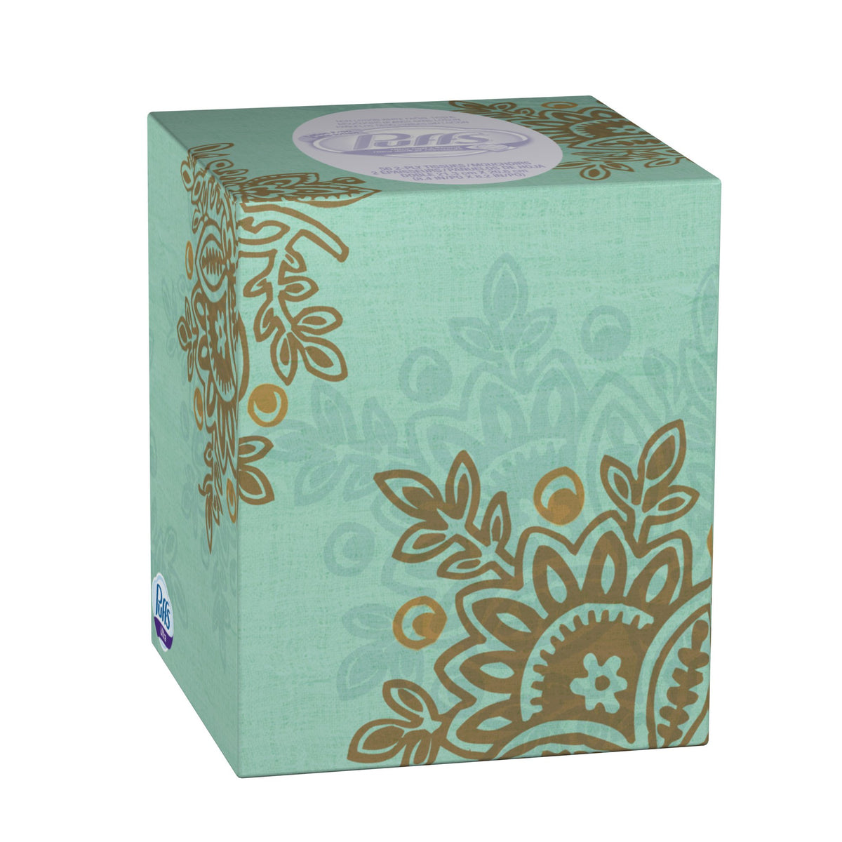 Puffs Ultra Soft and Strong Facial Tissues, Cubes, 168-Count (Pack of 8)