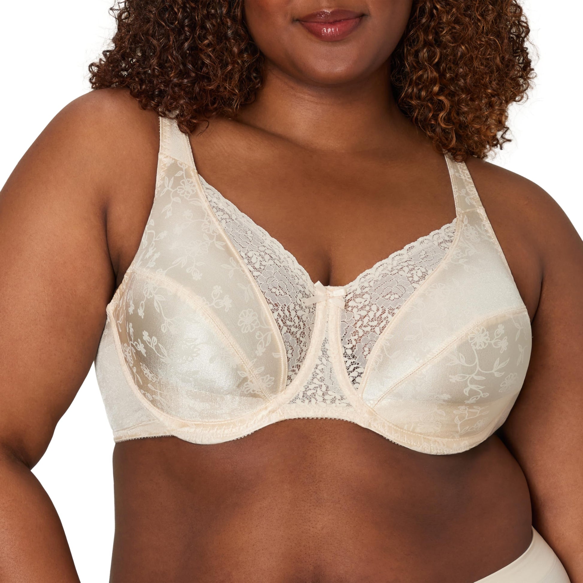 Champion Playtex Women's Secrets Figure, Beautiful Lift Full-Coverage Underwire Bra, Natural Beige, 40DD