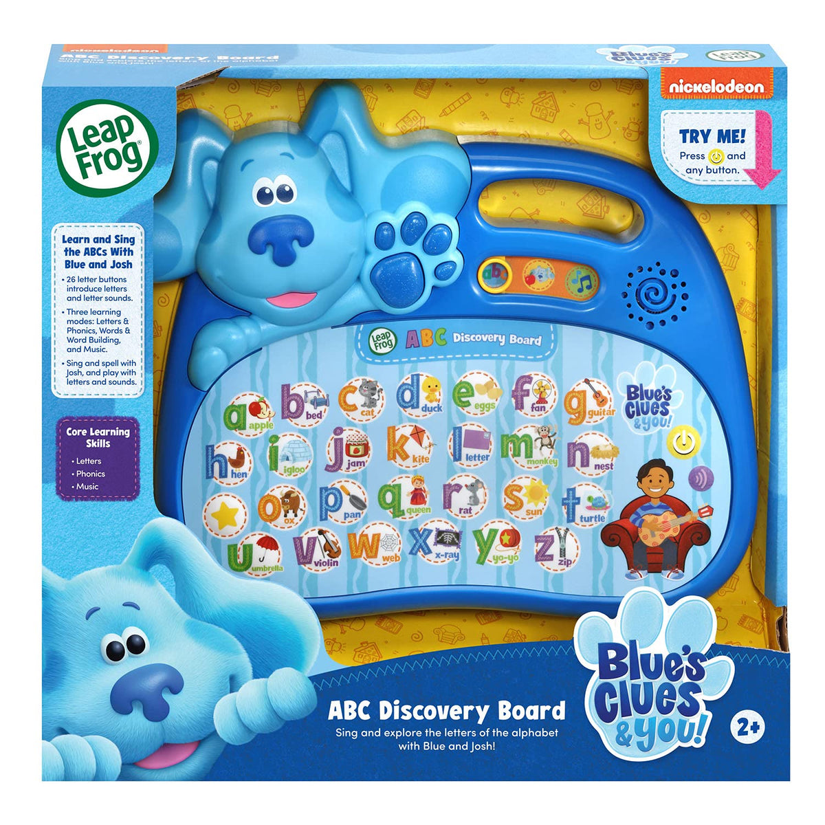 LeapFrog Blue's Clues and You! ABC Discovery Board, Blue