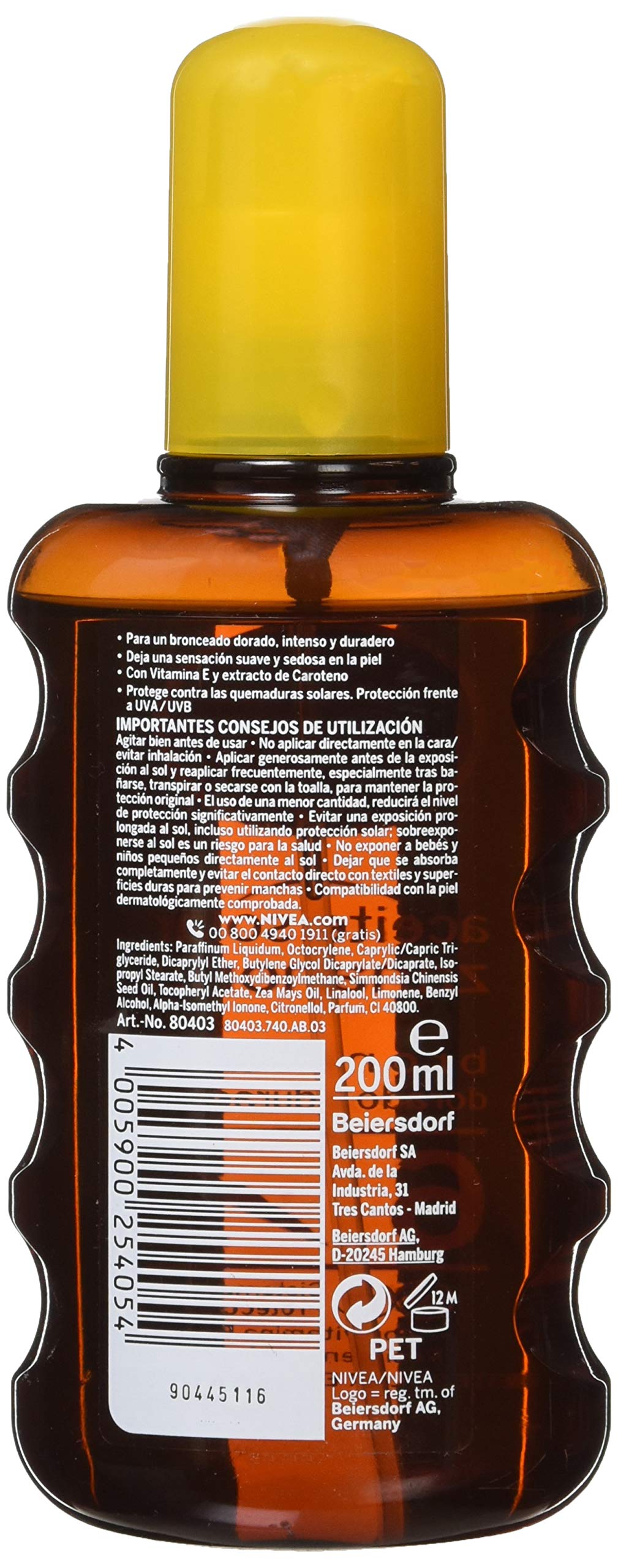 NIVEA Tanners, 200 ml