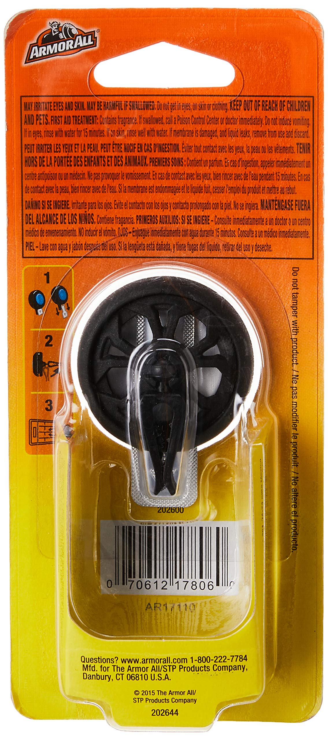 Armor All 17806 Vent Clip Vanilla