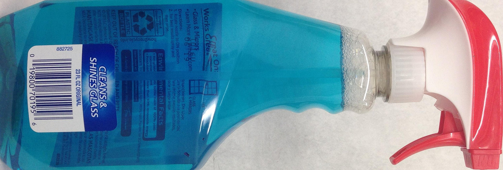 Windex Streak-Free Shine Original With Ammonia-D 23 Oz. Pack Of 3.