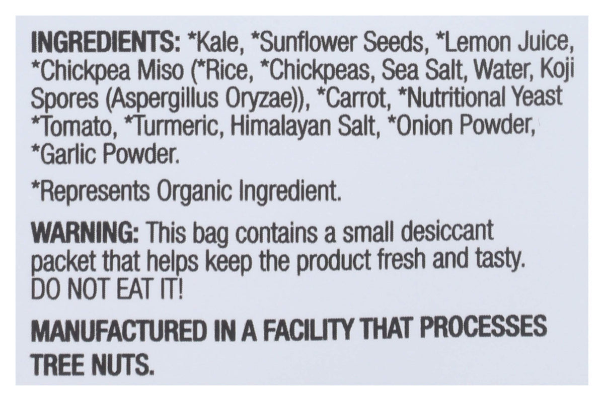 Brads Plant Based Kale Cheeze It Up Chip, 2 Oz