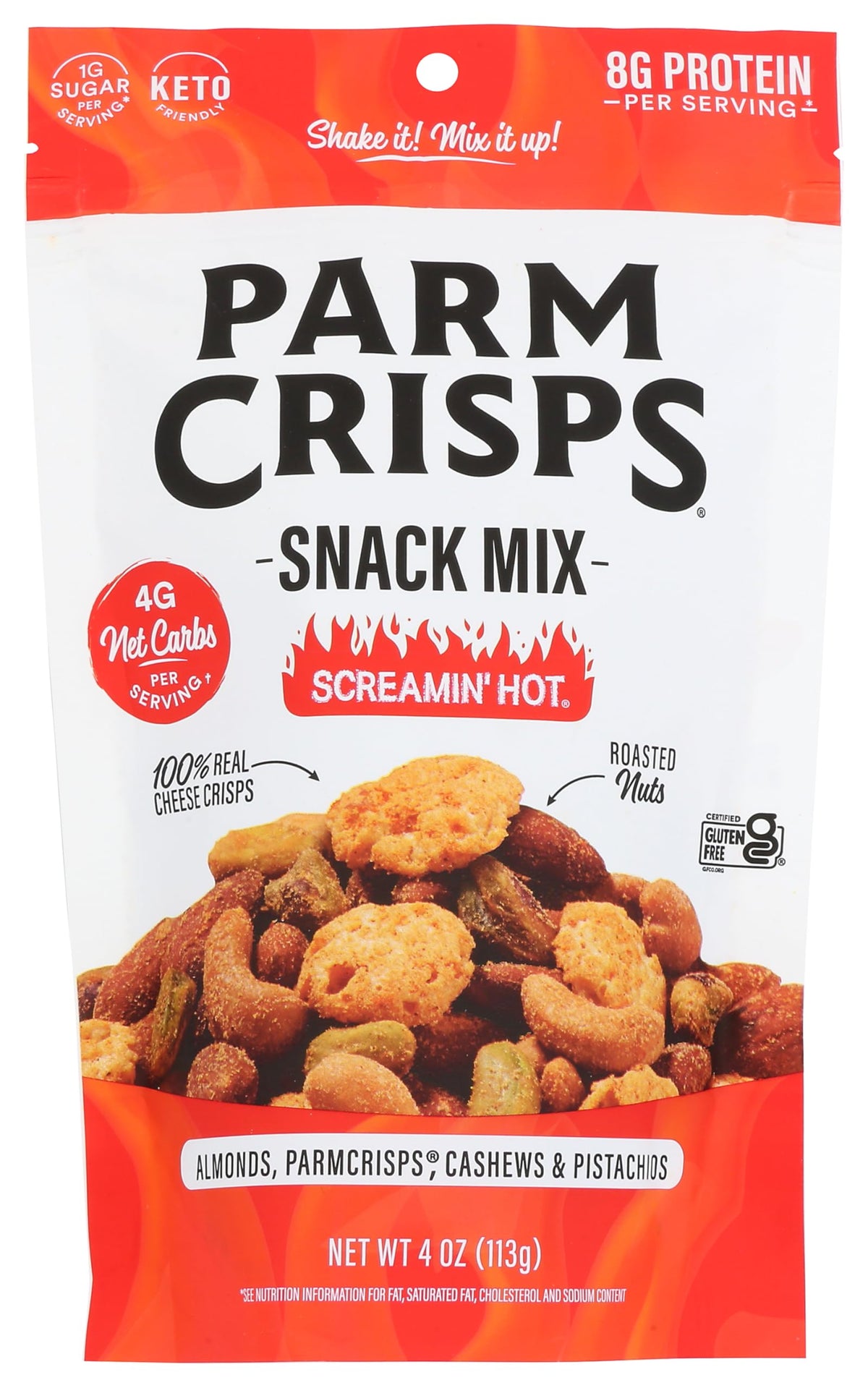 Parmcrisps Snack Mix Screamin HOT