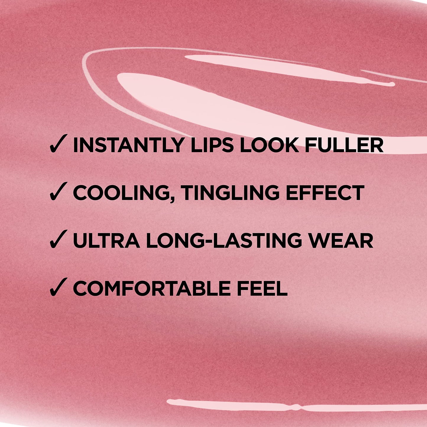 L'Oreal Paris Infallible Pro Gloss Plump Lip Gloss with Hyaluronic Acid, Long Lasting Plumping Shine, Lips Look Instantly Fuller and More Plump, Blossom, 0.21 fl. oz.