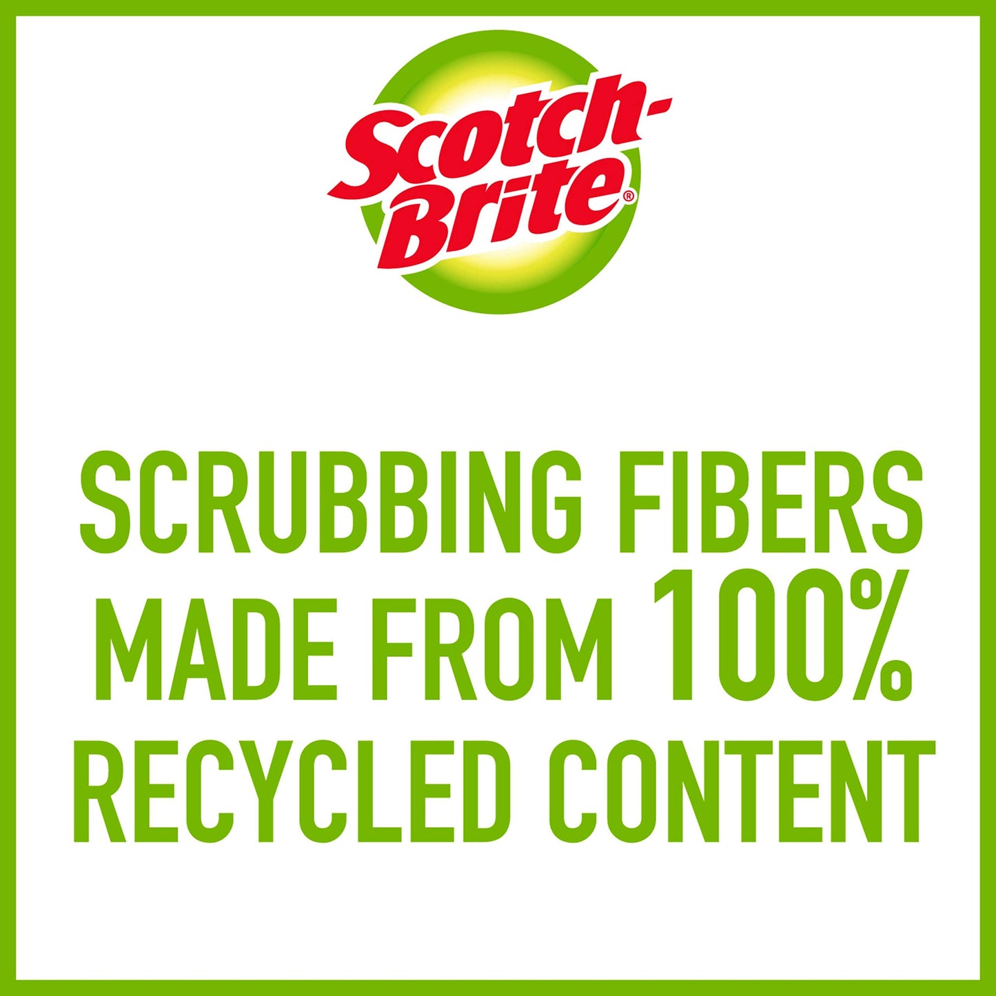 Scotch-Brite Non-Scratch Scour Pads, Scouring Pads for Kitchen and Dish Cleaning, 20 Pads