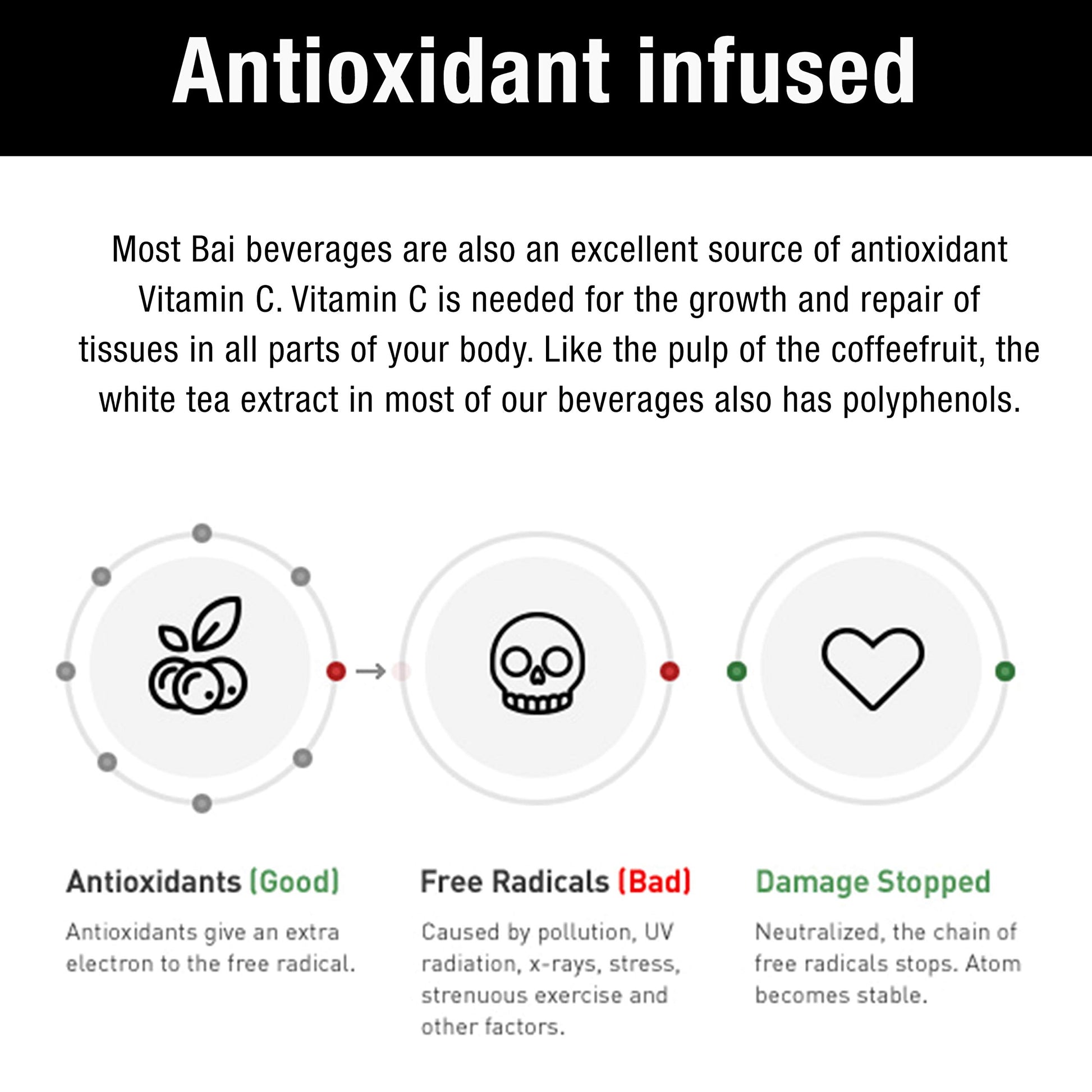 Bai Flavored Water, Lanai Blackberry Lemonade, Antioxidant Infused Drinks, 18 Fluid Ounce Bottles, 12 Count