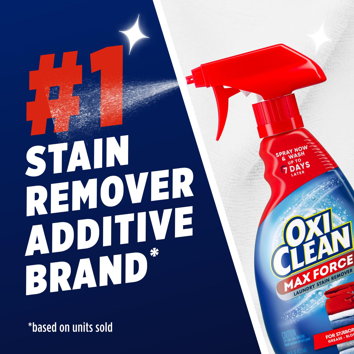 OxiClean Max Force Laundry Stain Remover Spray, 12 Fl. Oz, 3-Pack​