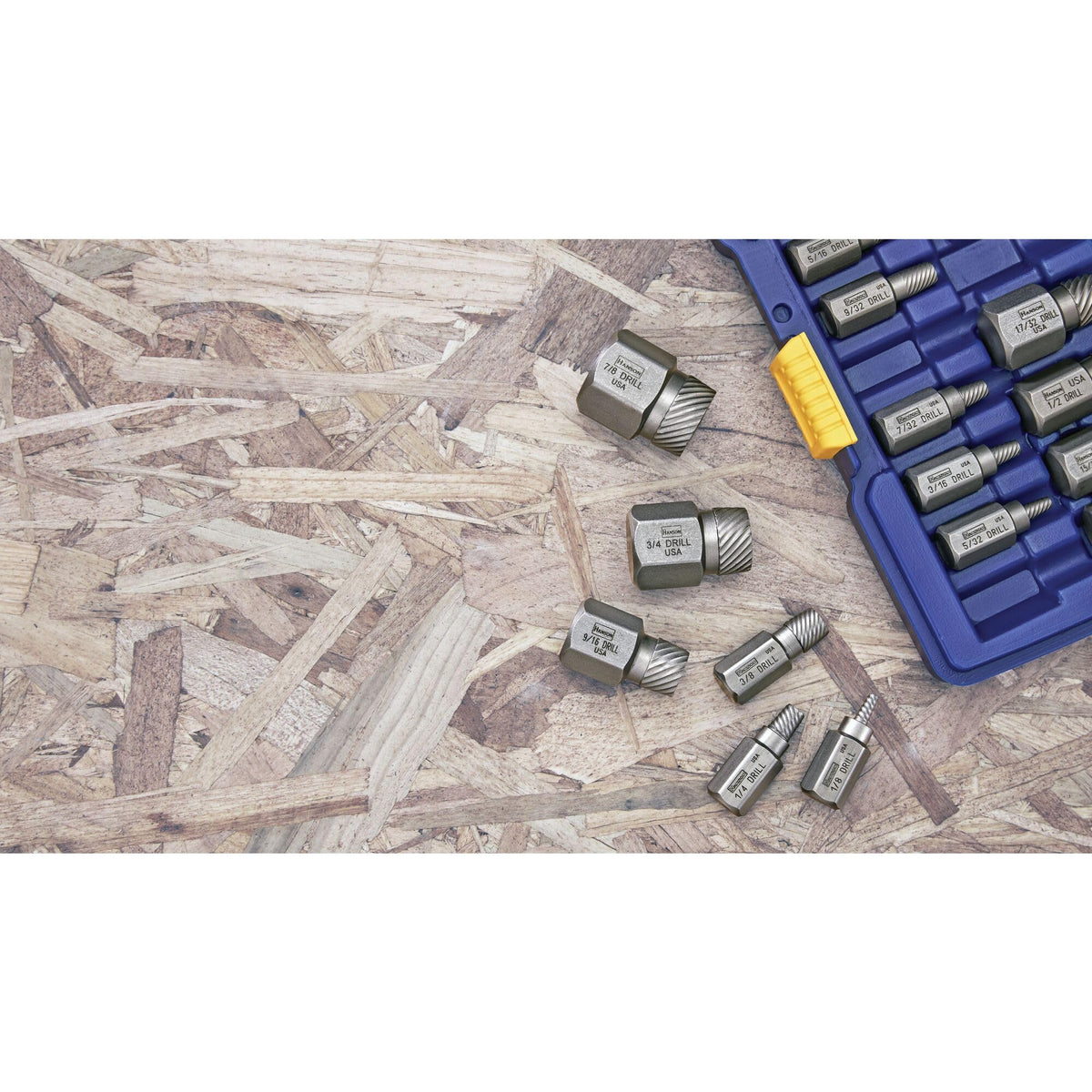 IRWIN Screw Extractor Set, Hex Head, Multi-Spline, 25-Piece (53227)
