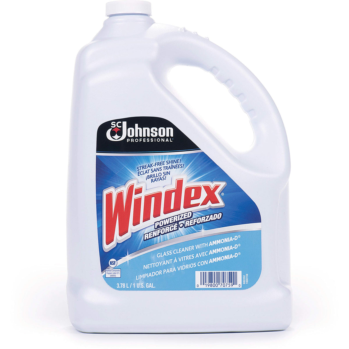Powerized Formula Glass & Surface Cleaner, 1gal Bottle, 1Each