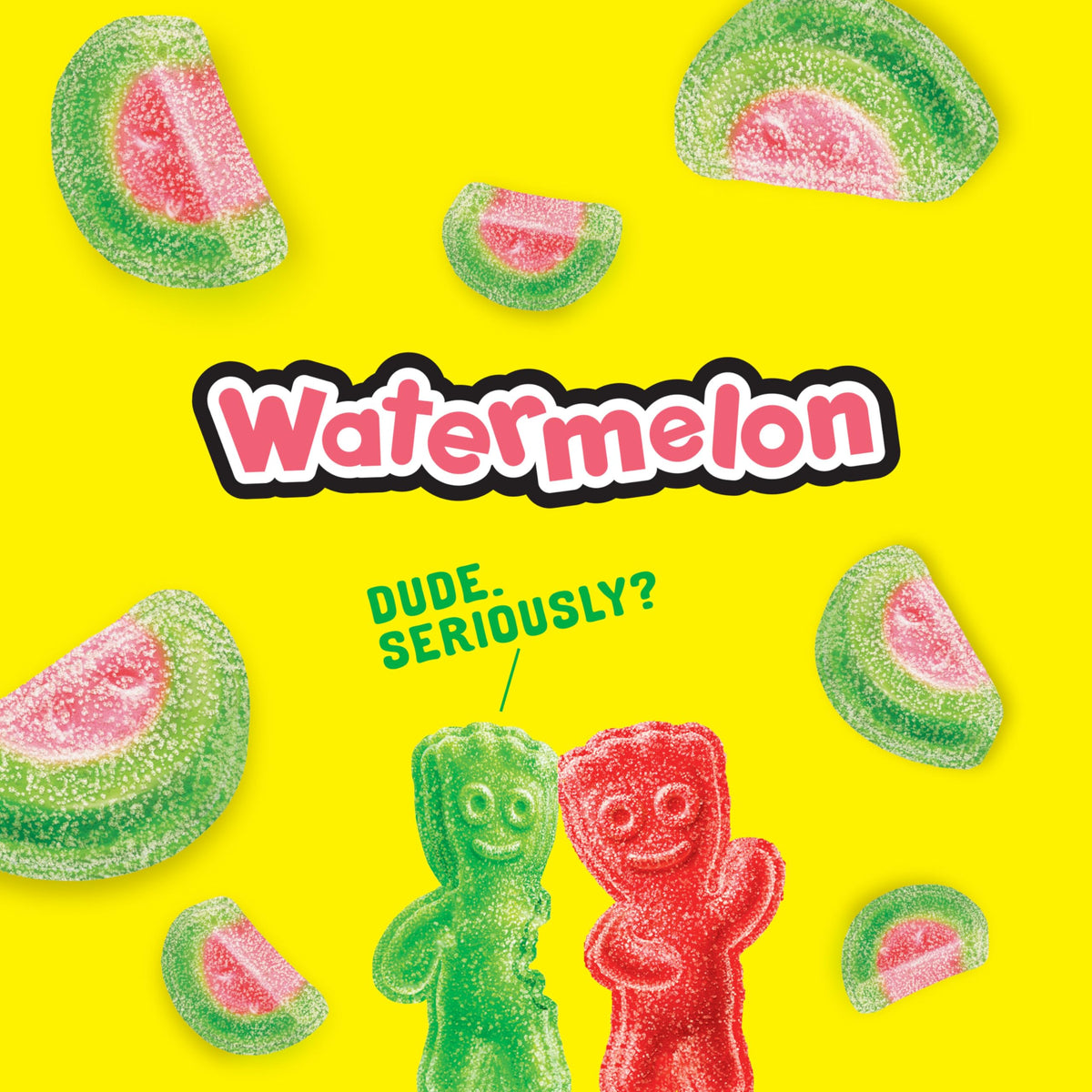 SOUR PATCH KIDS Watermelon Soft & Chewy Candy, Bulk Candy, 24 - 2 oz Bags