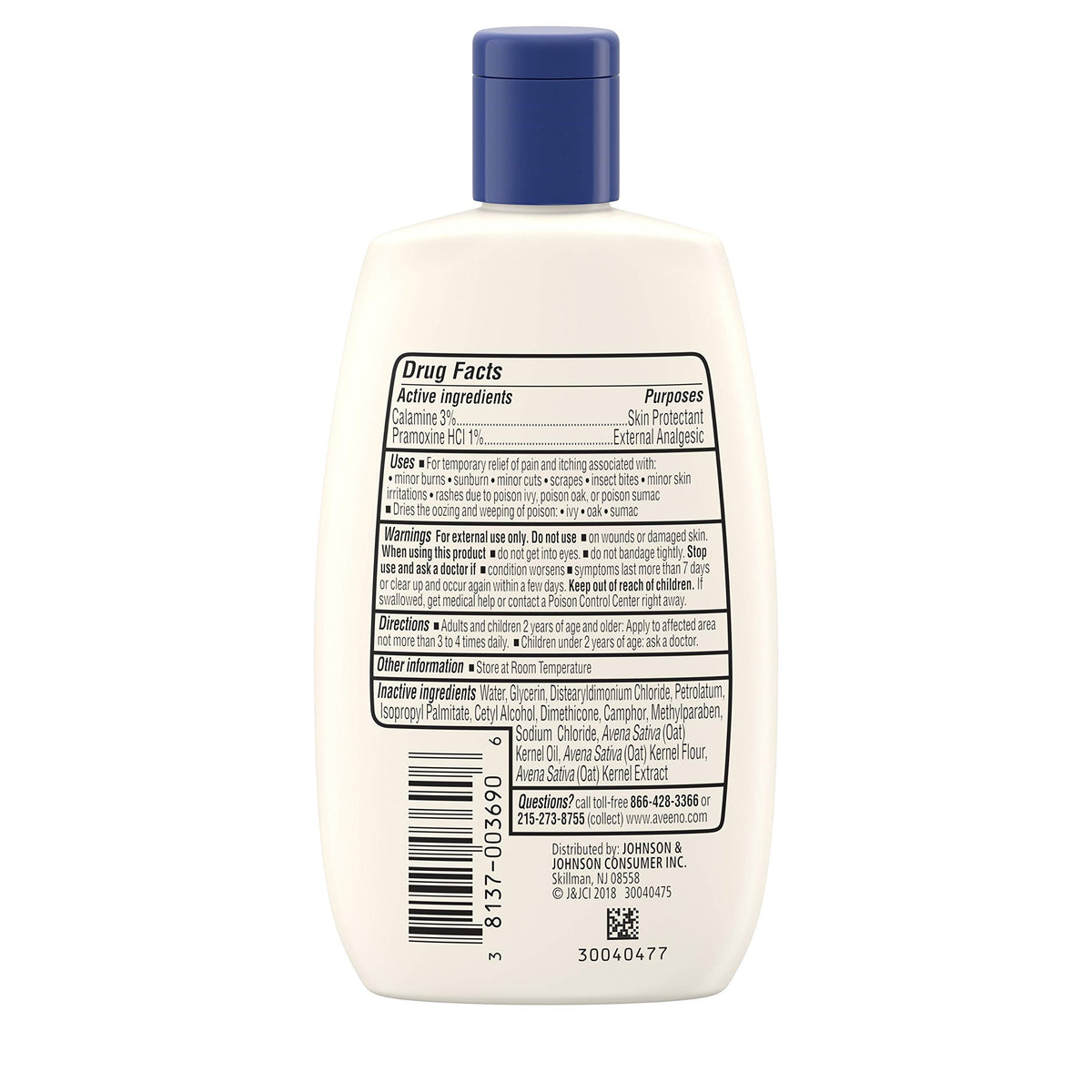 Aveeno, Anti-Itch Concentrated Lotion, 4 fl oz