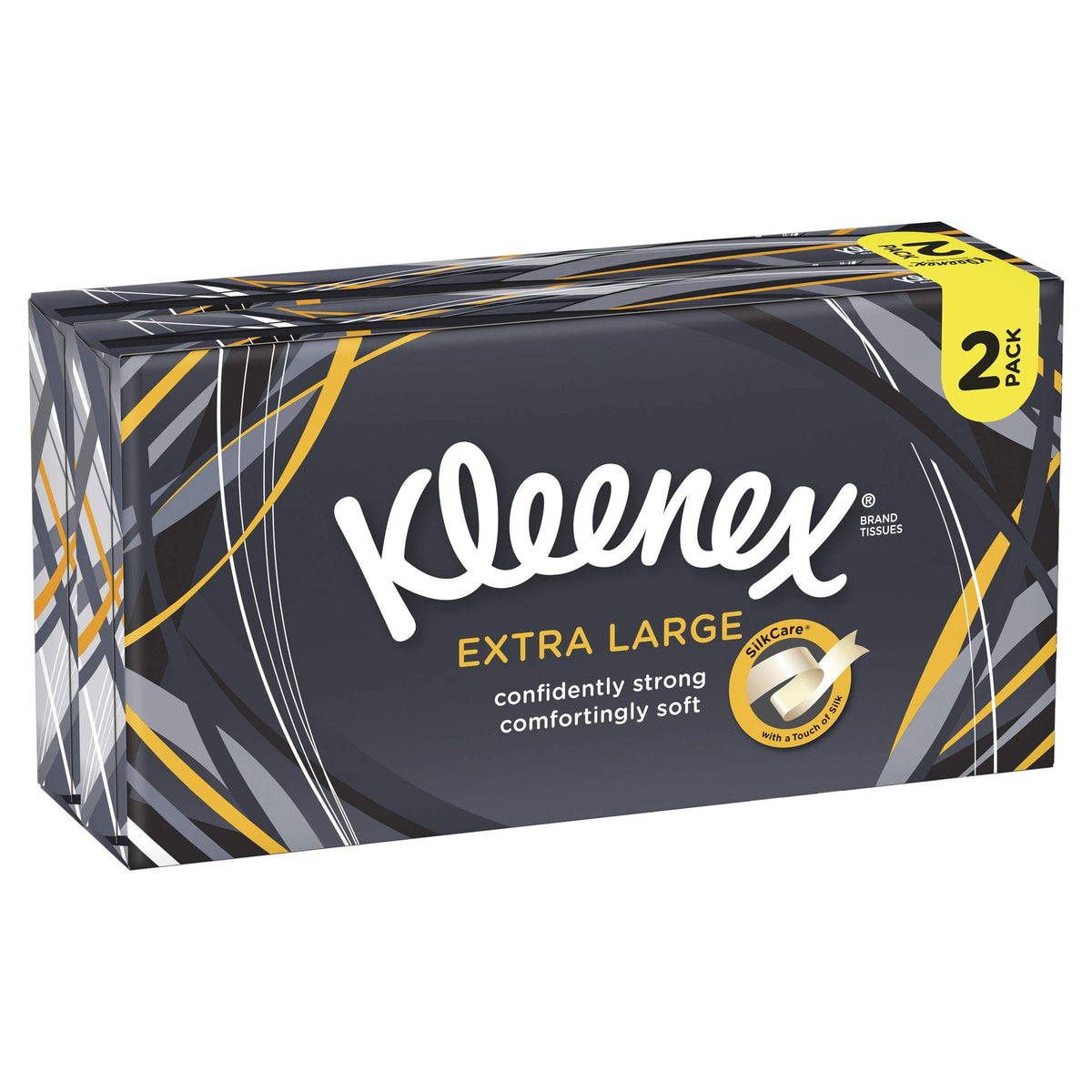 Kleenex Extra Large Tissues - White, 2 Pack