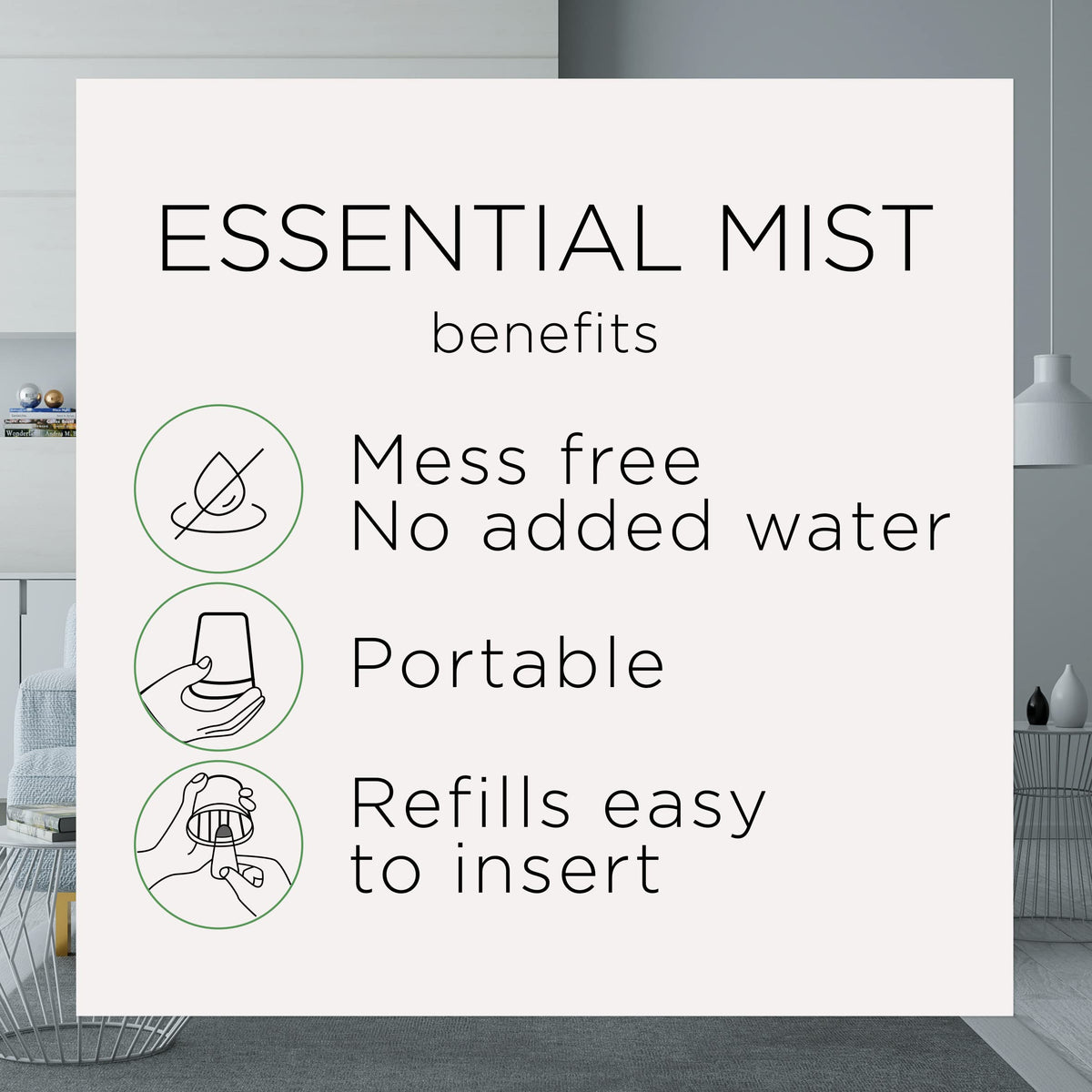 Air Wick Essential Mist Starter Kit (Diffuser + Refill), Pumpkin Spice, Fall scent, Fall spray, Essential Oils Diffuser, Air Freshener
